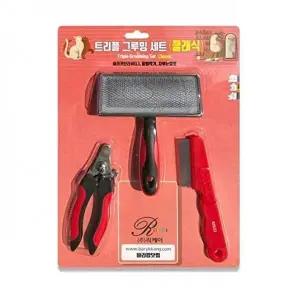 [셀러허브 스포츠레저]애견 청결유지 발톱깍이 눈썹정리세트 D10841 깍기