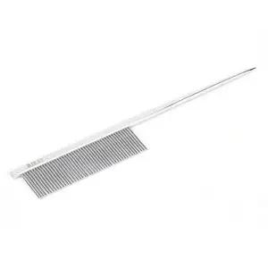 [셀러허브 스포츠레저]중소형견 드라이용 스텐 꼬리빗 D08929 강아지엉킨털