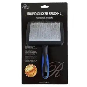 [셀러허브 스포츠레저]대형견용 곡선형 슬리커 브러쉬 L D07352 강아지 깍기