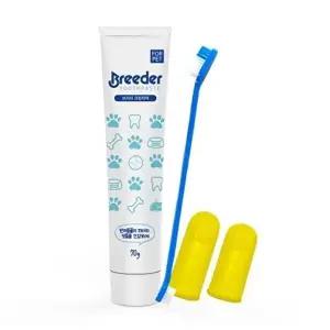 [셀러허브 스포츠레저]소형견 구강관리용 치약칫솔세트 D00032 2개 치약추천