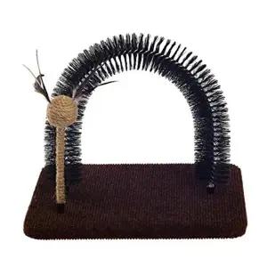 [셀러허브 스포츠레저]냥이 털갈이 마사지기능 스크래칭 패드 D11362 깍기