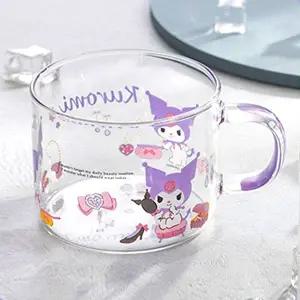 쿠로미 컬러 손잡이 유리컵 450ml WE95CF0