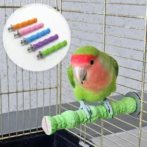 [셀러에이드]앵무새 발톱 부리갈이 횟대 소 앵무새횟대