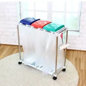 제이오마켓 리빙나이스 분리수거함 3단