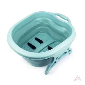 [셀러에이드]휴식 용 접이식 족욕기 지압 따뜻한 발 욕조 각탕기