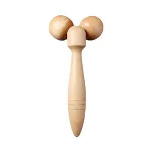 [셀러에이드]원목 바디 마사지 롤러 기구 통나무 바디케어 도구