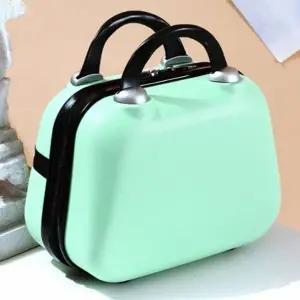 [콩심팥심]여행용 하드케이스 가방 민트색 레디백 골프 및 개인 소지품