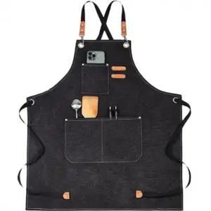 빅사이즈 캔버스 미술 공방 카페 앞치마 두꺼운재질