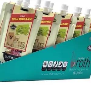 고양이용 황태 육수 간식 180ml 습식 반려동물 건강식 기력 회복식 (WFK8SMT)