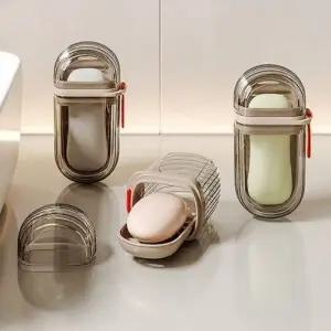 깔끔한 휴대용 여행용 수영장 물빠짐 비누케이스