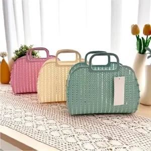 지앤지 정리의 미학 미니 바스켓 목욕바구니 장바구니 시장바구니 물놀이가방 답례품 구디백