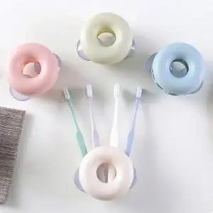 도너츠 칫솔 꽂이 식기 건조대 욕실 선반