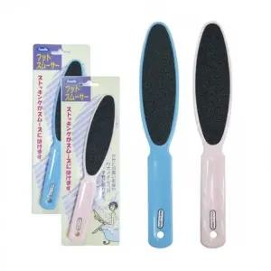 화아 발미인 일본산 야스리 발밀이1p 손잡이 매끈 발각질제거기-매끈 양면각질제거기 뒤꿈치각질 굳은살 발