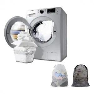 키밍 이불세탁망 2p 빨래망 보관망 스트링 베개 소형