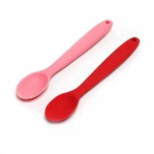 대코 실리콘 이유식스푼1p 유아수저 실리콘스푼 쨈스푼