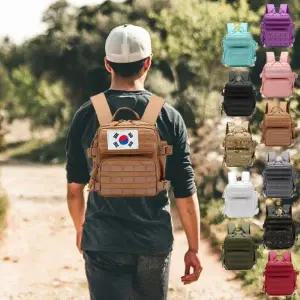 [다잇템] 남자 조각 여자 쁘띠 컴팩트 스퀘어 스포티 백팩