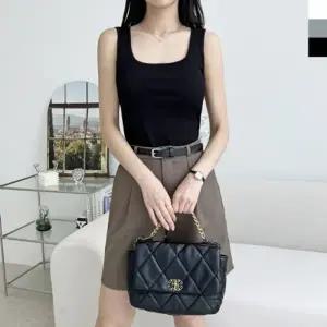 ACC SS1004W 여자 리버시블 잔골지 민소매 나시 슬리브리스 (앞뒤착용)