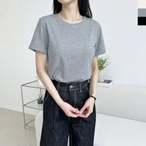 ACC SS1003W 여자 스판 텐션 부들 반팔티