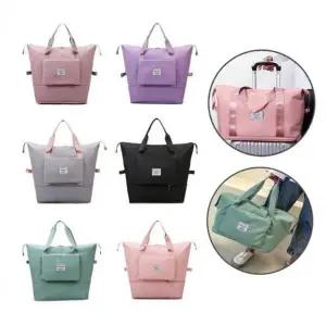 [콩심팥심]여행 파스텔 캐주얼 보조가방 운동가방 필수템 보스턴