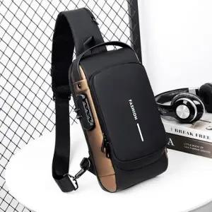남성 여행 도난방지 크로스백 1P 데일리 방수 가방