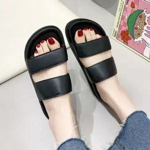 데일리 편한 여름 여성 투스트랩 슬리퍼