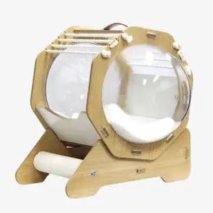 [셀러에이드]토끼집 원목 애완동물 쉼터 집