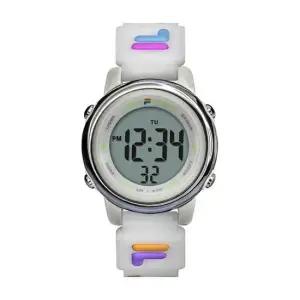 휠라 38-218-005 여성 어린이 실리콘 밴드 전자 손목 시계