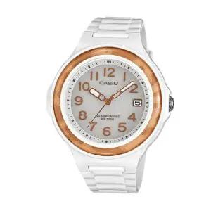 카시오 LX-S700H-7B3 터프솔라 여성 아날로그 우레탄 손목 시계