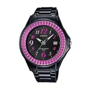 카시오 LX-500H-1B 여성 아날로그 우레탄 손목 시계
