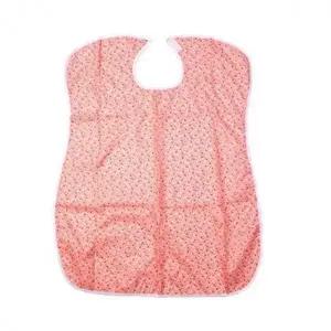 식사용 에이프런 보급형 분홍바탕꽃무늬(A타입) 방수