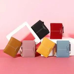 가벼운 동전지갑 학생 컬러 포인트 여성용반지갑