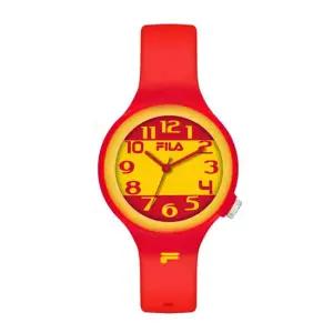 휠라 FCK 38-201-010 어린이 우레탄 밴드 아날로그 손목 시계