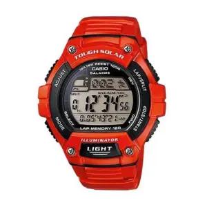 카시오 W-S220C-4A 터프 솔라 스포츠 남성 디지털 우레탄 시계