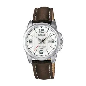 카시오 LTP-1314L-7A 여성 아날로그 가죽 손목 시계