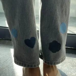 청바지 리폼 수선 패치 직사각 의류 찢어진