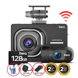 무료장착(GPS포함) 아이테라 HMF10 128G FHD/FHD 블랙박스 2채널 스마트폰연동 무상 AS 2년 ADAS 초절전 주차대기 127일 번호판인식강화