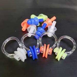 실리콘 수영귀마개 수영코마개 복주머니 목욕가방