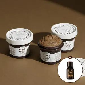 [스킨푸드] [혜택가11,100원] 블랙슈가 에센셜 스크럽 2X + (증정) 블랙슈가 첫 세럼 에센셜14ml