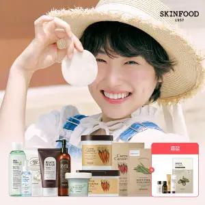 [스킨푸드] [혜택가15,910원] 당근 카밍 워터패드 60매 + (증정) 패드10매세트 + 포테이토마스크팩20g