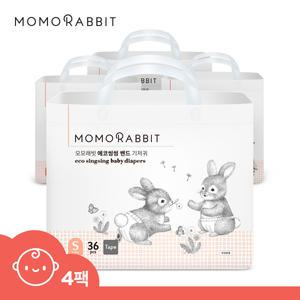 [모모래빗] 에코씽씽 밴드 기저귀 4팩