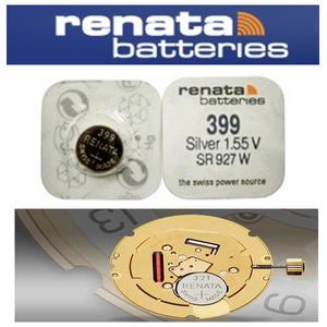 스위스 레나타 RENATA 정품 399 SR927W 시계건전지 배터리 9.5 X 2.7 1.55V 스와치그룹
