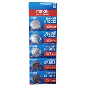 맥셀 CR2032 리튬배터리 수은(코인)전지(JPN) - 5알