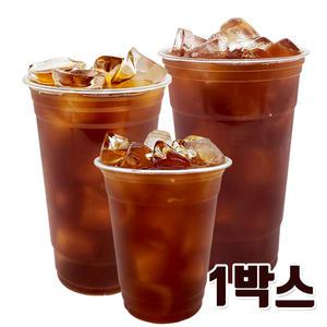 PET 일회용 아이스컵 테이크아웃컵 12 14 16 20 24 온스