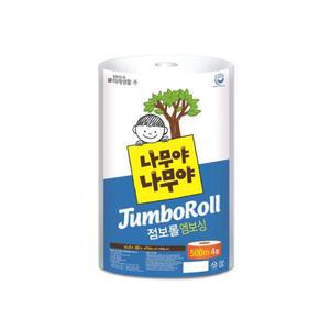 나무야나무야 점보롤 500미터4롤 x 1팩