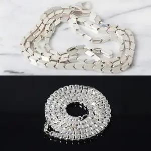 10종 여자 남자 은목걸이줄 925 실버 체인 순은 목걸이