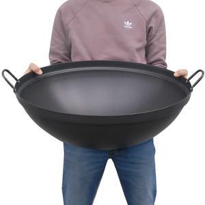 경질 튀김솥 업소용 가정용 닭 닭강정팬 닭튀김팬 궁중팬 양수 냄비