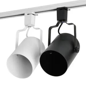 원통 파30 스포트 레일등 블랙,화이트 인테리어 할로겐 LED PAR30 조명