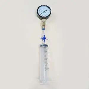 압력계달린주사기(보일.샤를의법칙)