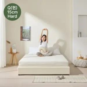 하드 천연 라텍스 토퍼 매트리스 15cm 퀸 Q