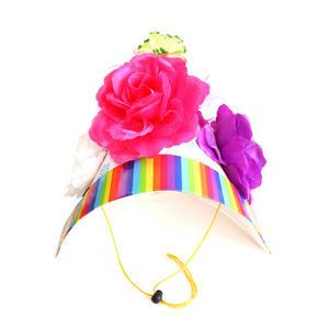 농악고깔 꽃모자(5명용) 재롱잔치 발표회 고깔 사물놀이 풍물 전통 민속 꾸미기재료 만들기 diy 방과후수업 아동미술